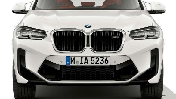 BMW X3 M F97 LCI Facelift 2021 Alpinweiß Frontdesign Frontansicht